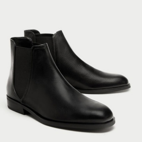 zara basic collection boots